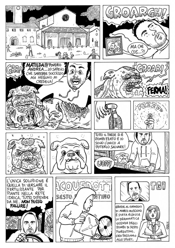 fumetto su richiesta